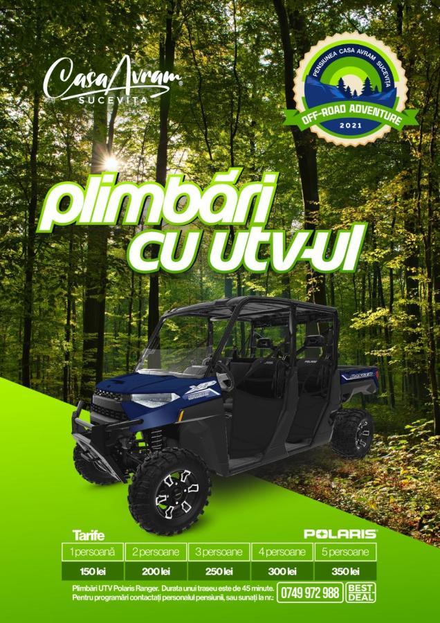 Casa Avram Hotel Sucevita Buitenkant foto